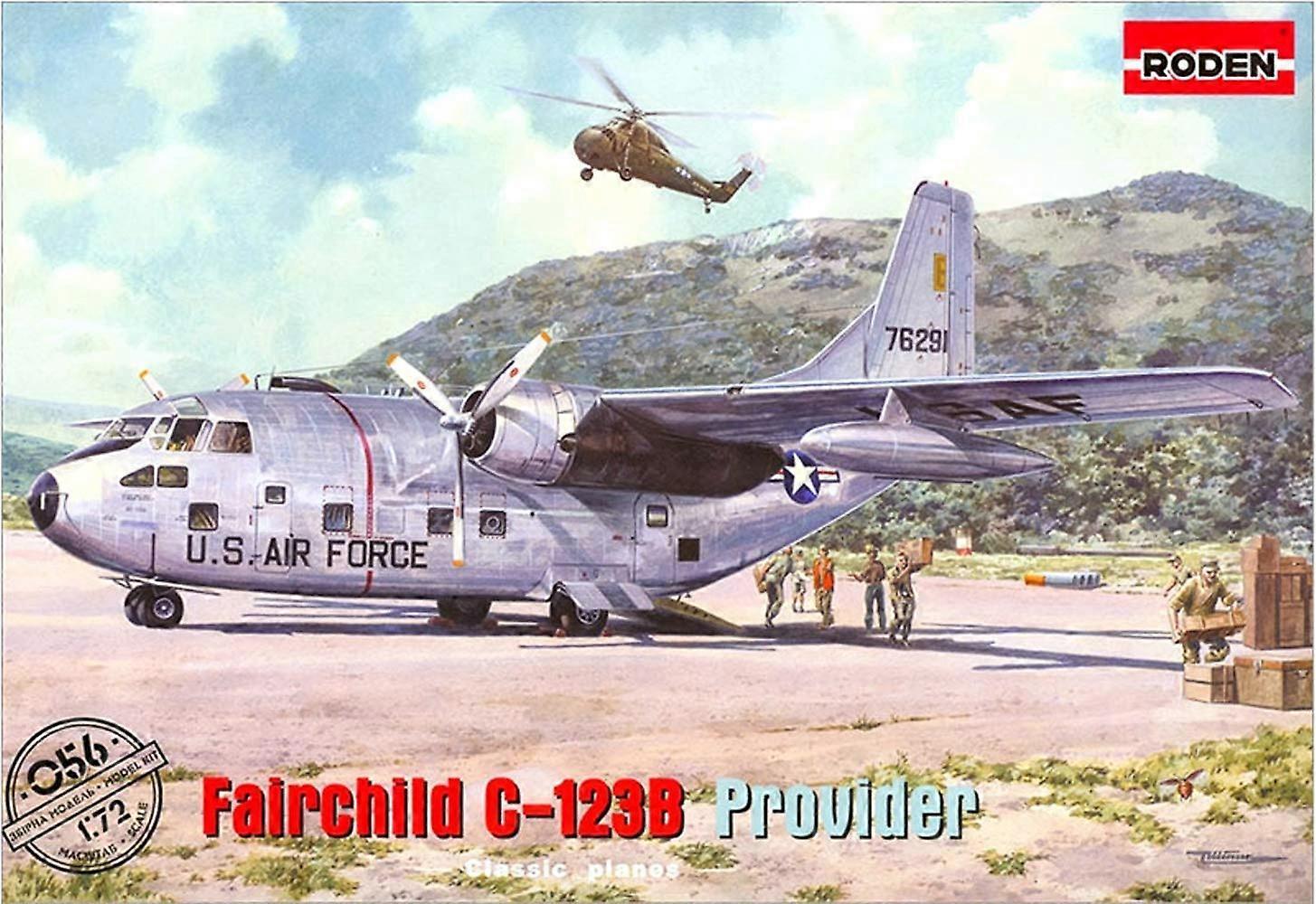 Roden Fairchild C-123b Provider Building Kit