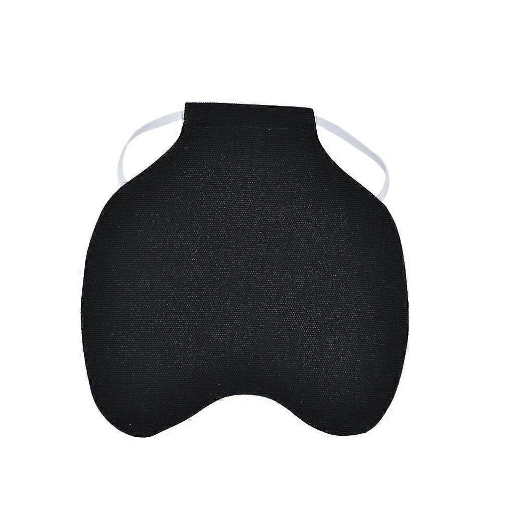Hen Apron Feather Fixer Wing Back Protector with Elastic Straps for Small to Medium Hens, Black Jacket