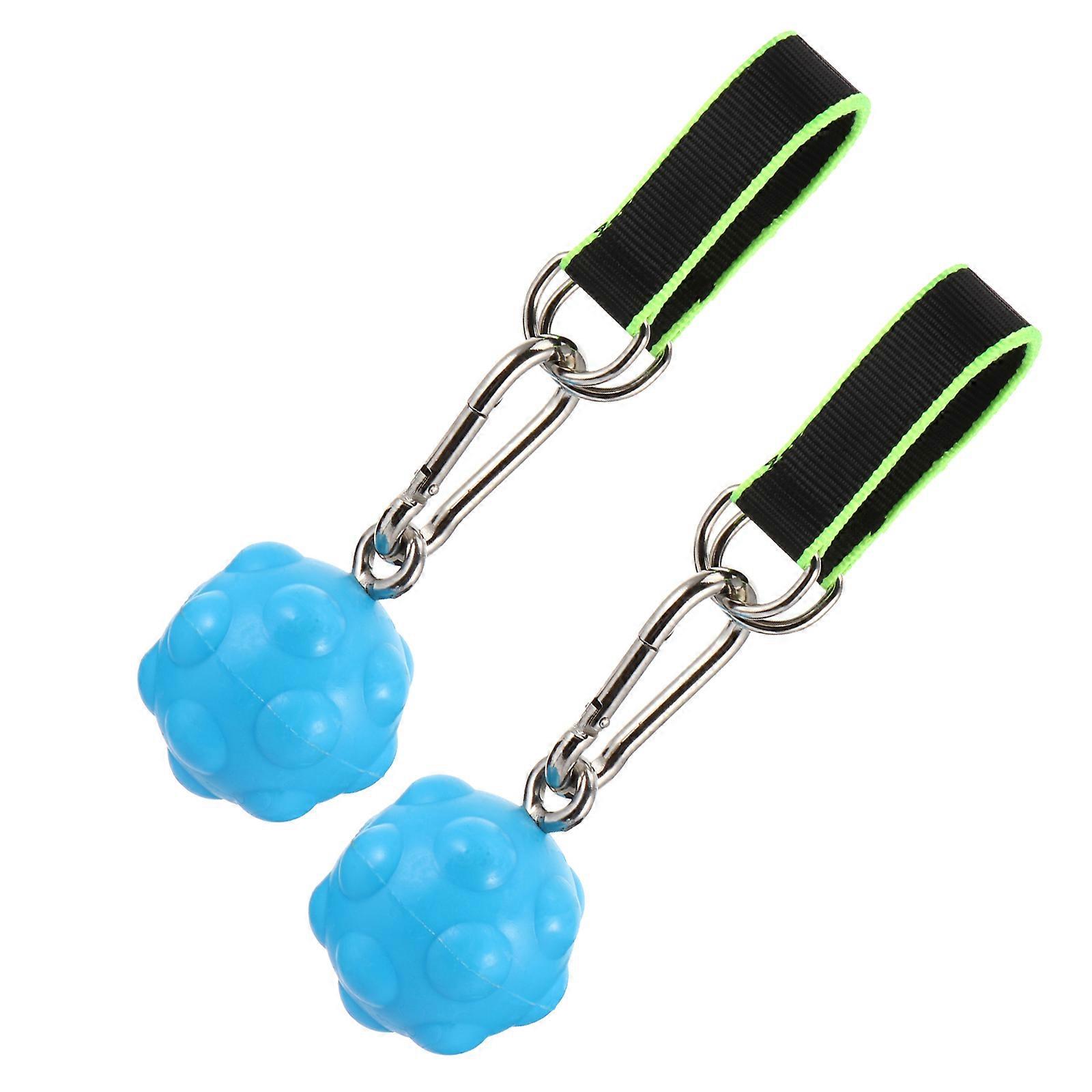 Grip Strengthener Solid Grip Ball Gym Hanging Straps Fitness Sling Training Office Exercise 8X8X8cm Dip Assistance 1 Set