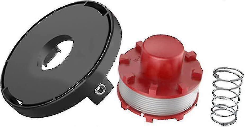 Einhell GE-CT & Agillo Grass Trimmer Spool Spool Line Replacement مع غطاء ونبرك