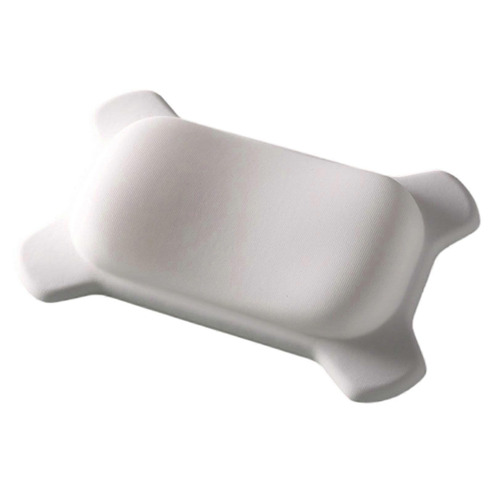 Ergonomic Wrist Cushion Nonslip Base Silicone Support Desk Wrist Support Mouse Wrist Rest for Computer Laptop  White