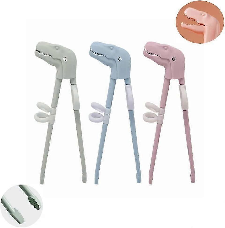 Kids' Training Chopsticks with Non-Slip Tips & Adjustable Holders