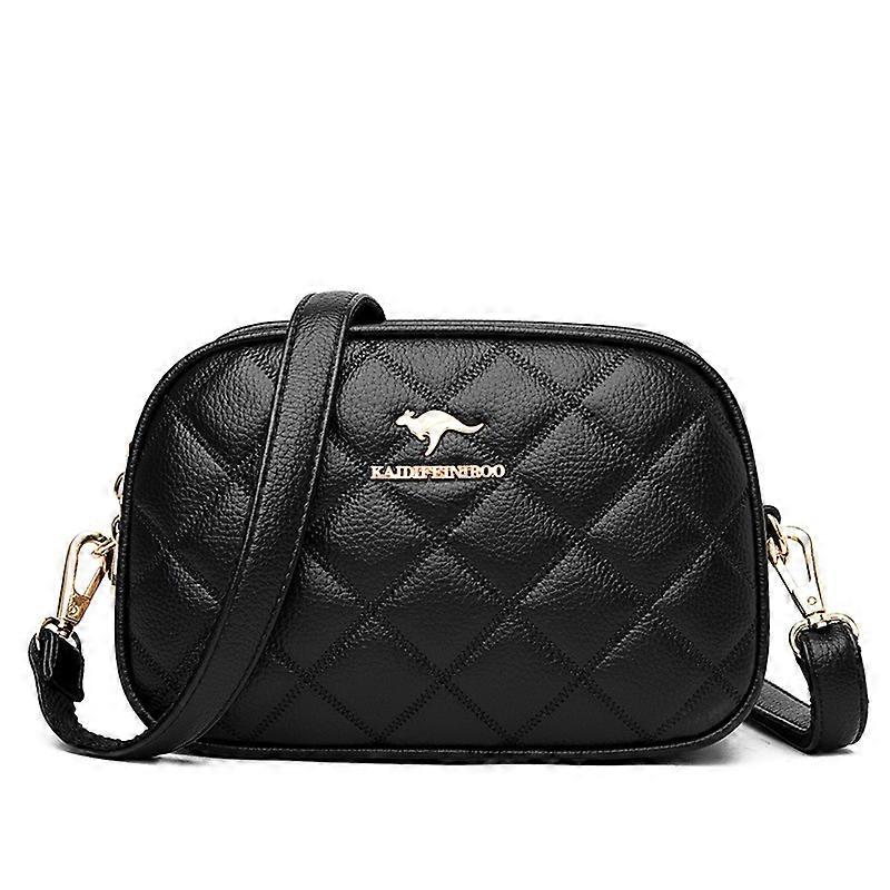 Ladies' small square bag, practical storage, fashionable diamond pattern made of PU material