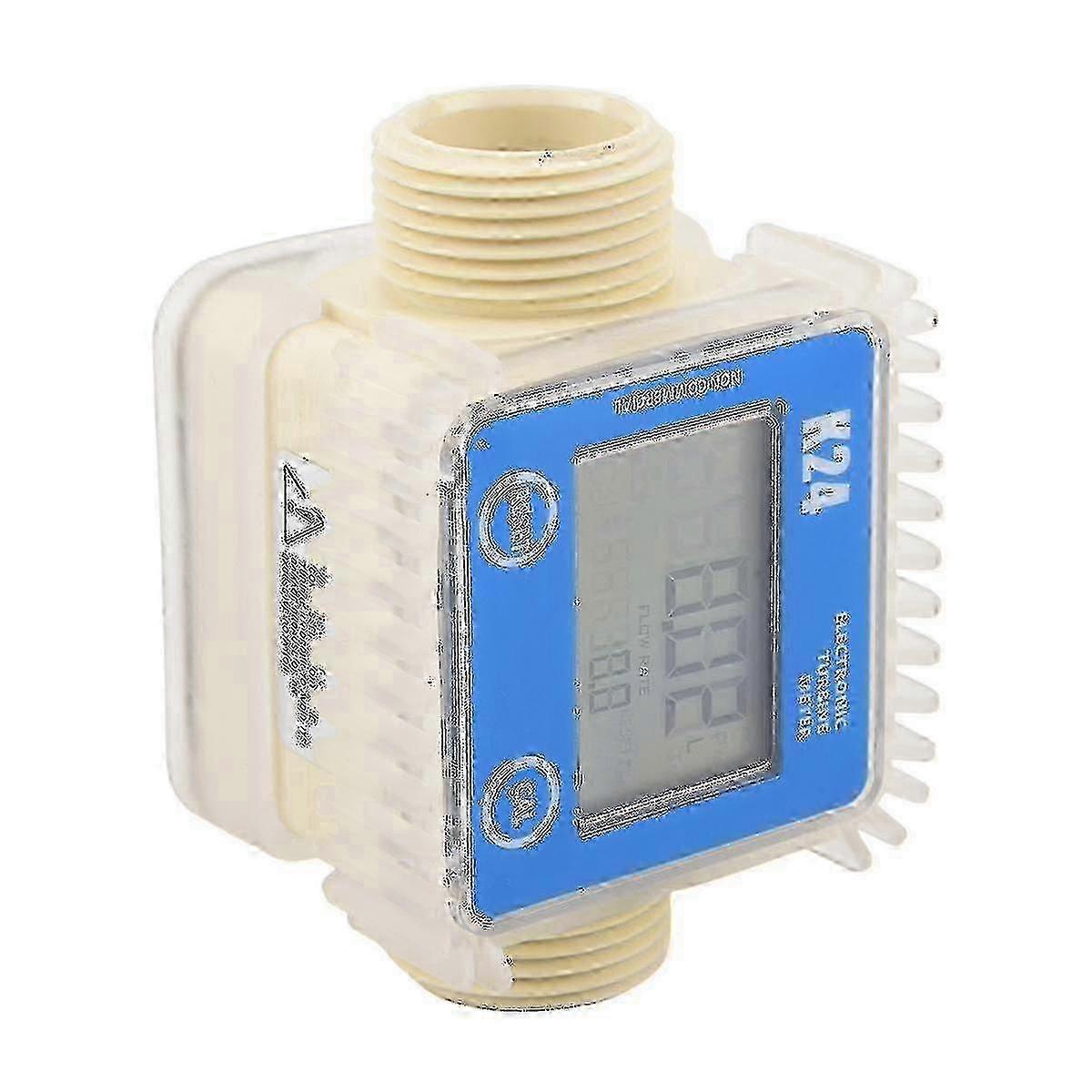 Digital LCD K24 Flow Meter Turbine Tester for Chemicals and Liquid Flow Measurement Tools