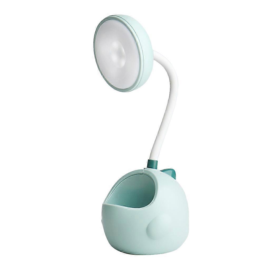 Pen Holder Cartoon Dinosaur Shape Portable Desk Light For Students Night Use 1Pack