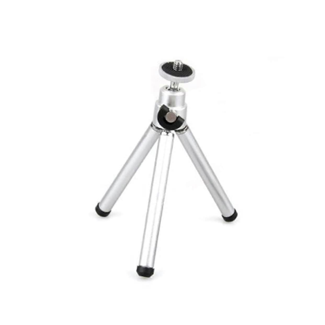 Rotating Tripod Holder For Smartphones Portable Phone Tripod With Swivel Head Universal Clamp Height-Adjustable Legs