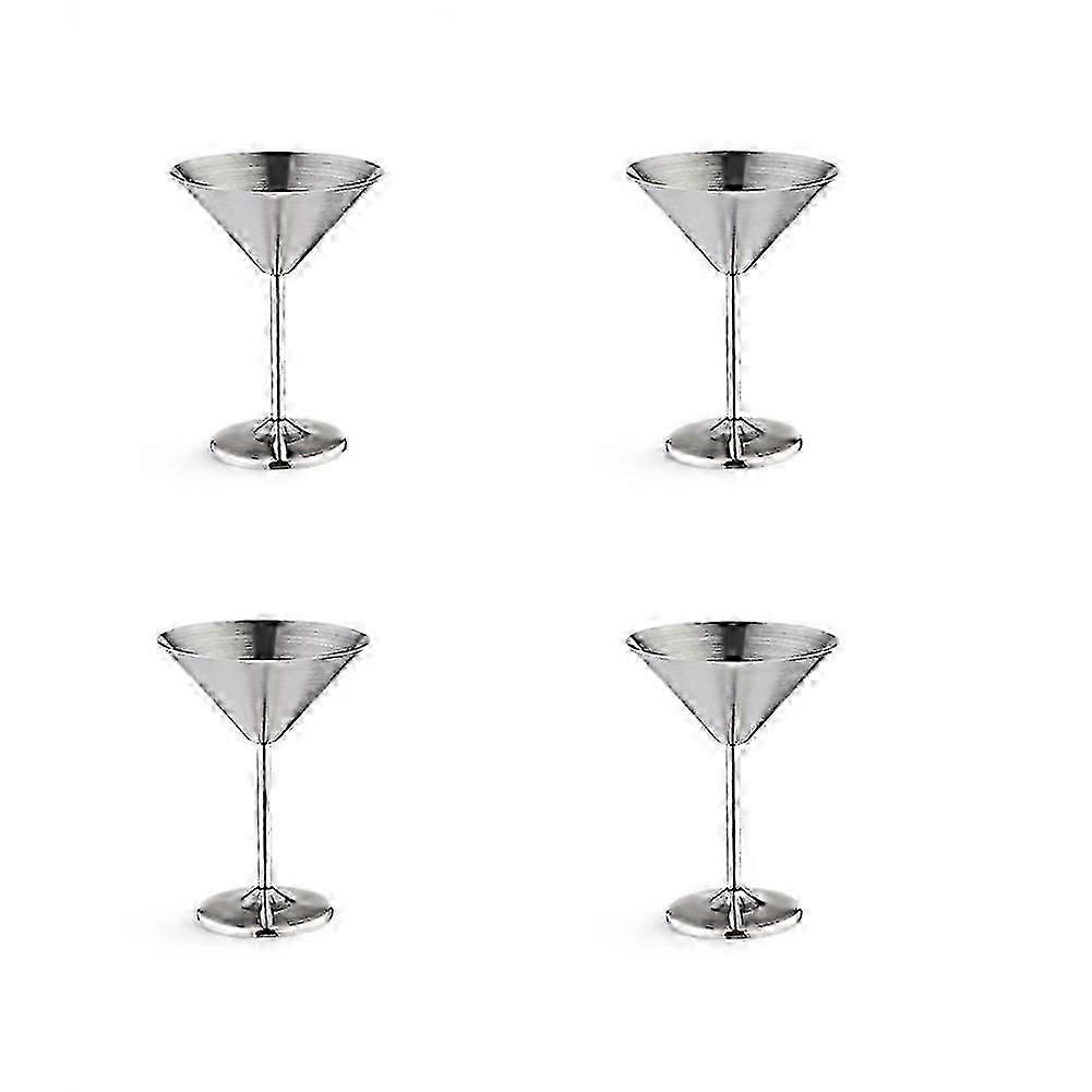 Paslanmaz Çelik Martini Bardak Seti