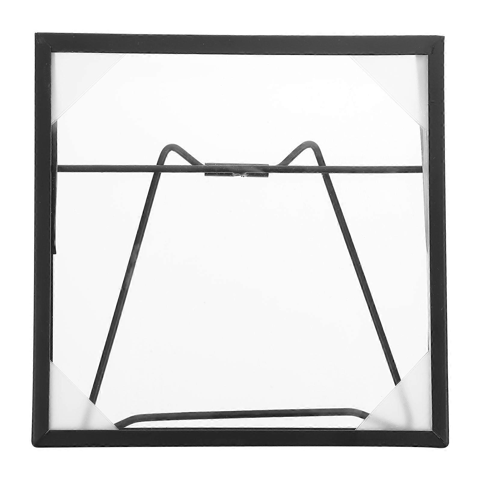 Creative Photo Frame Decorative Frame Square Black Photo Display Home 1Set