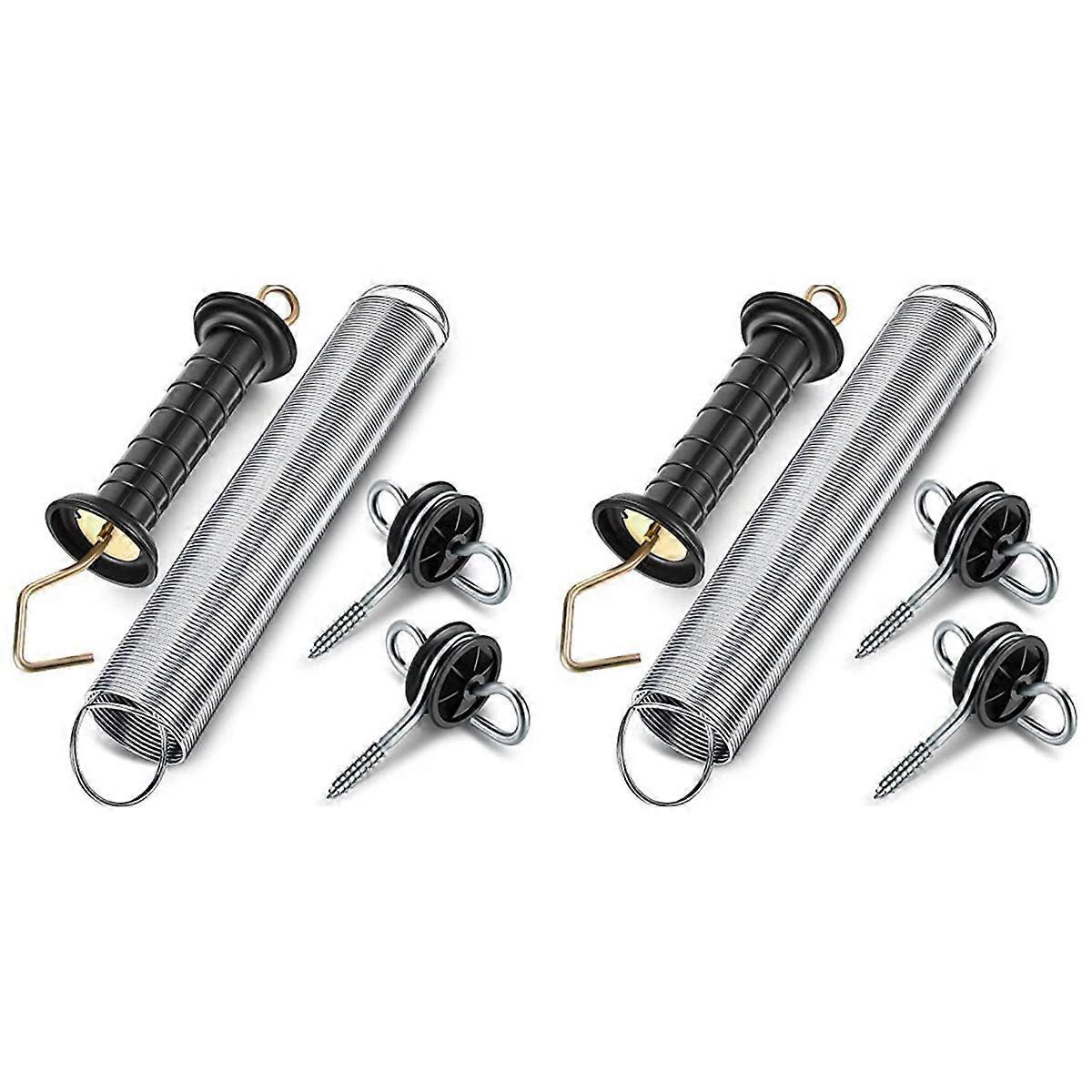 4 Pieces Electric Fence Gate Handle Kit Electric Fence Gate Kit