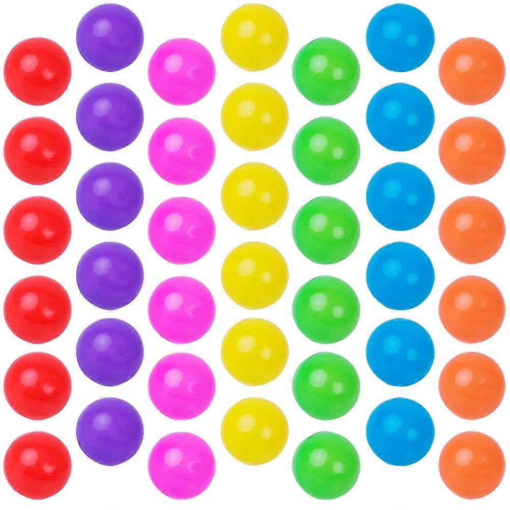 Childrens Ball Pit Balls Game Ocean Balls Swimming Pool Playthings 6CM Plastic Hand Eye Coordination 100Pcs