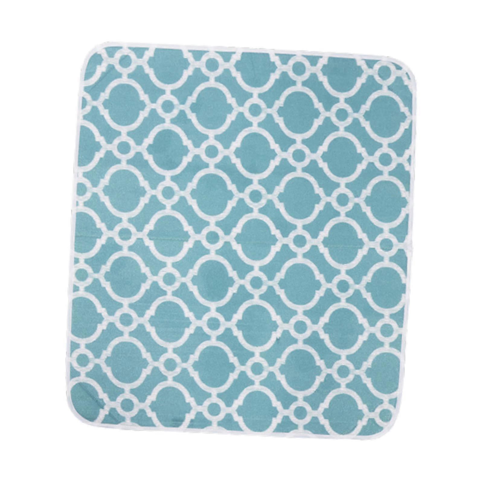 Laundry pad, clothing protector, waterproof, soft, foldable, with ironing board cover, insulating pad for household and travel use