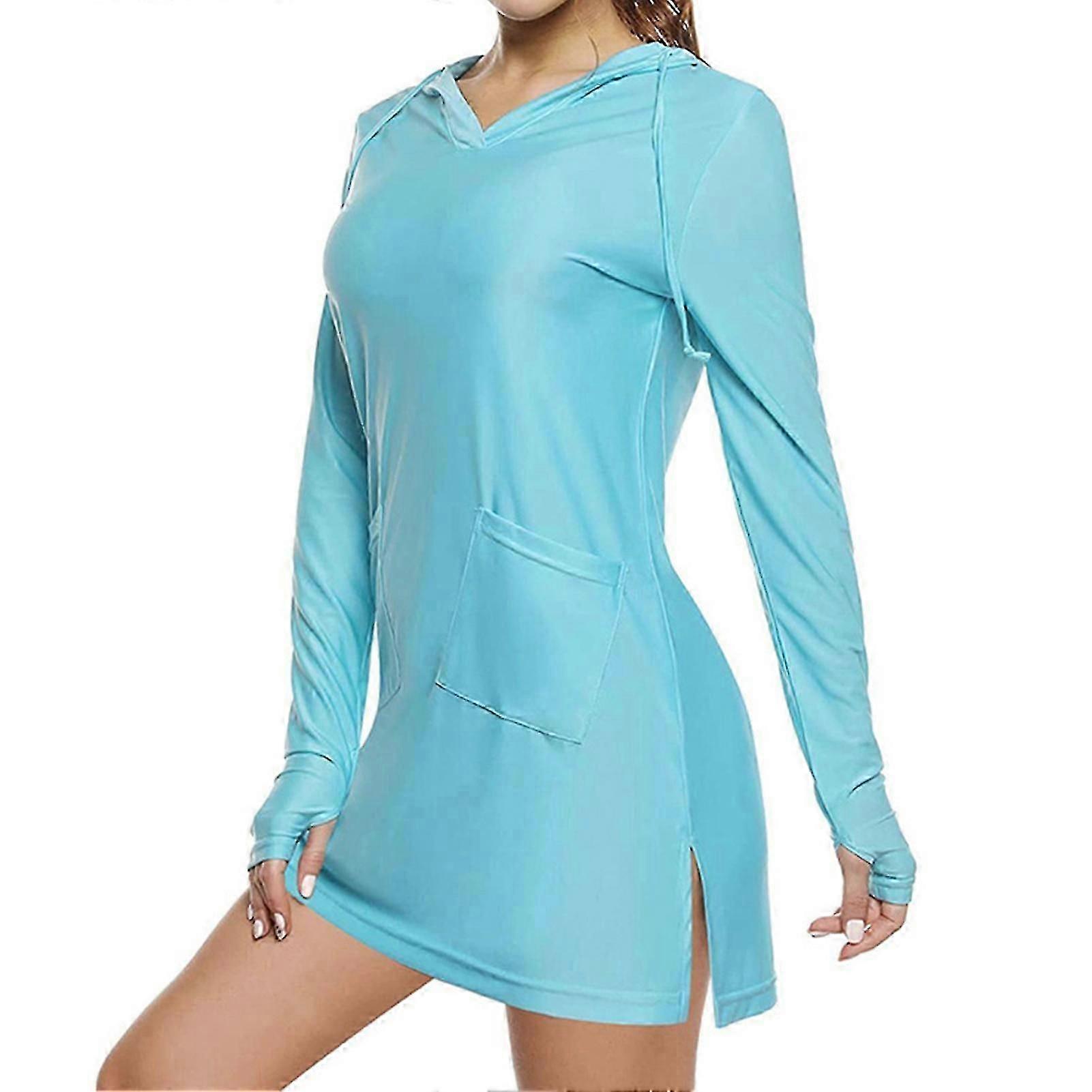 Outdoor Women's Sun Protection Pullover Quick-drying T-shirt for Daily Wear, Cycling, Camping