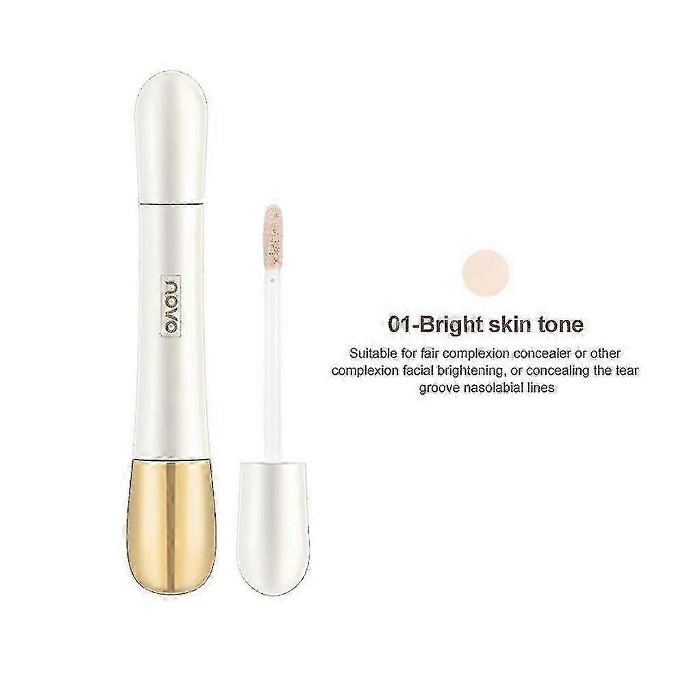 2 in 1 Foundation Anti-wrinkle Concealer Foundation Stick With Built-in Brush