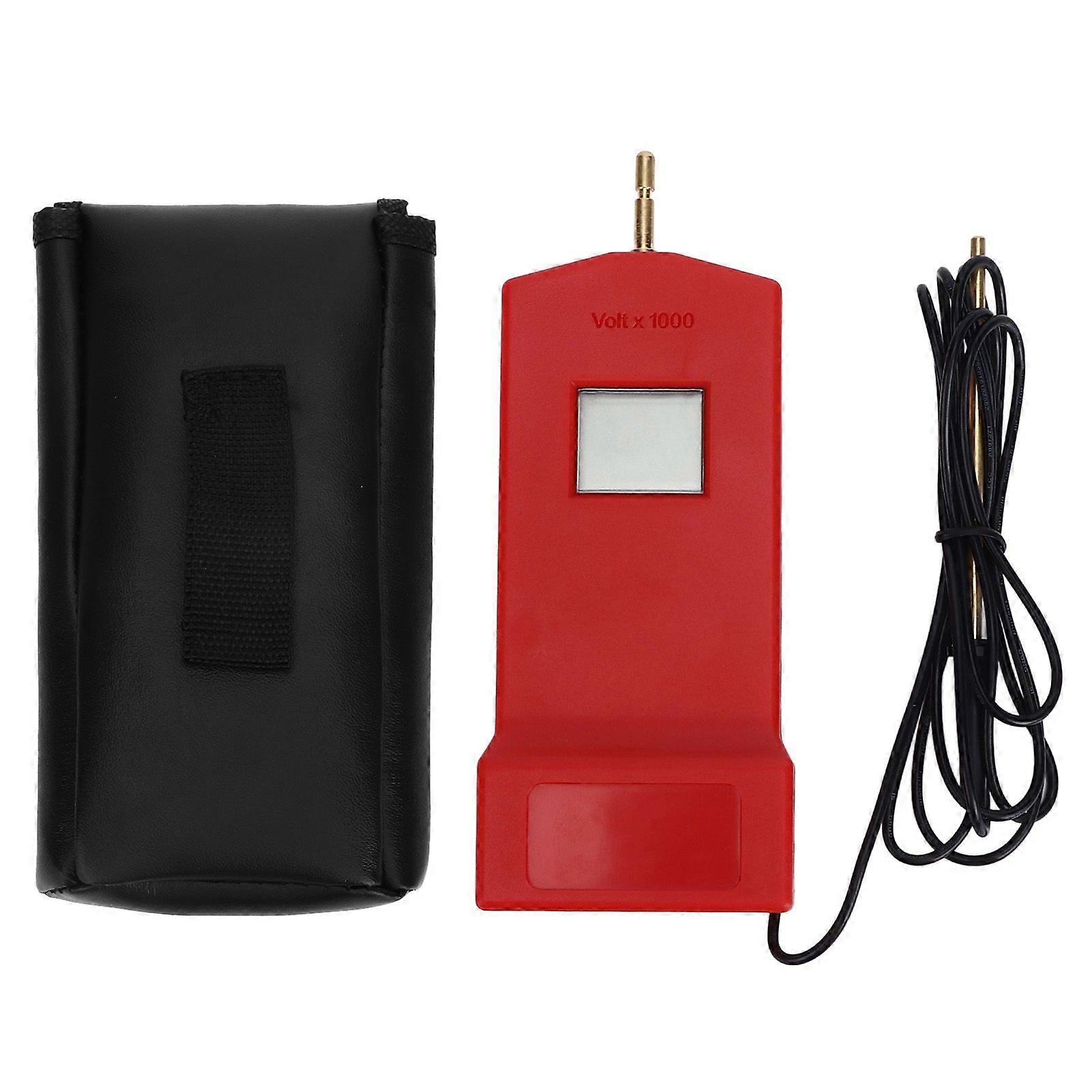 울타리 전압 테스터 휴대용 전기 울타리 결함 찾기 15KV LCD 화면 축산 농장 MLD-004R RedYMJJ