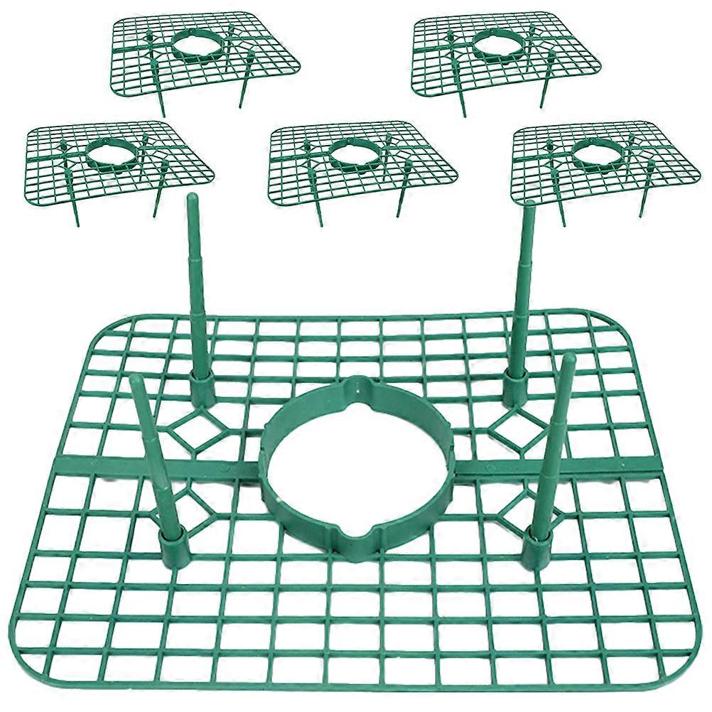 6pcs Strawberry Support Frame Climbing Racks for Balcony Gardening – Enhances Harvest Rate and Air Circulation for Strawberry Plants and Vines
