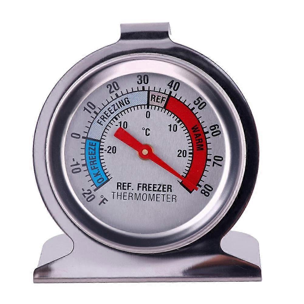 Refrigerator Freezer Thermometer Digital LCD Display Accurate Temperature Monitor For Home Kitchen