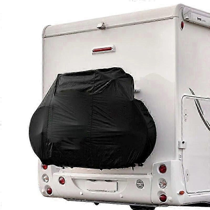 2025 Campervans Caravan Motorhome Rear Waterproof Black 210D Extra Strong Bike Bicycle Cover Up to 2-3 Bikes