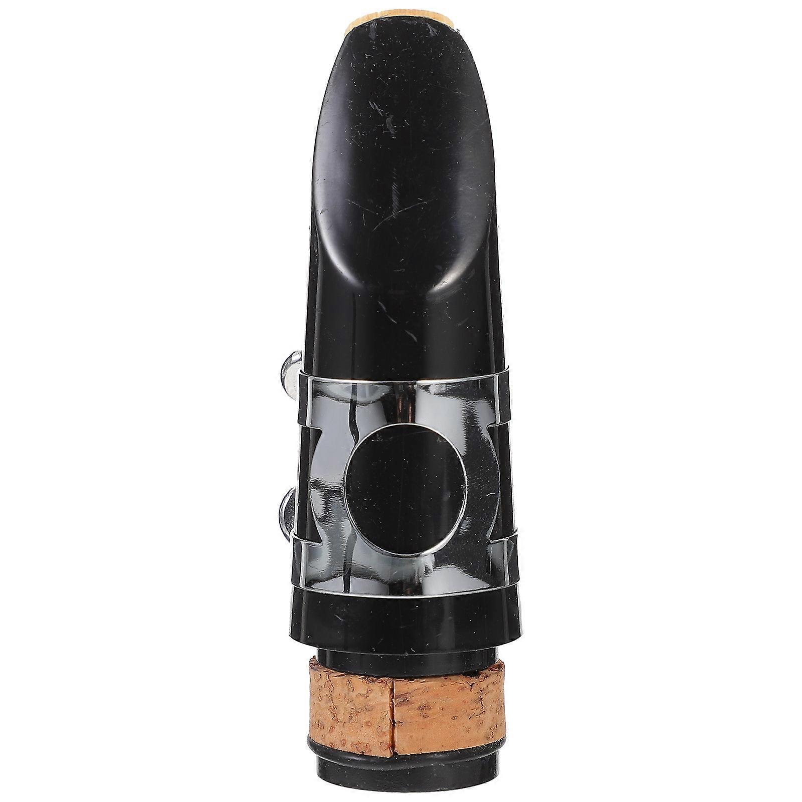 Clarinet Mouthpiece Kit with Cap Durable Woodwind Accessories for All Level Musicians, Portable and Convenient