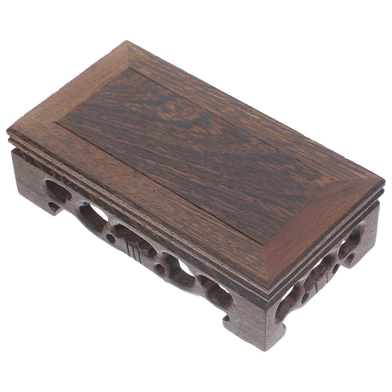 Vase Stands For Display Wooden Storage Rack Figurines Displaying And Storage Function 1Set