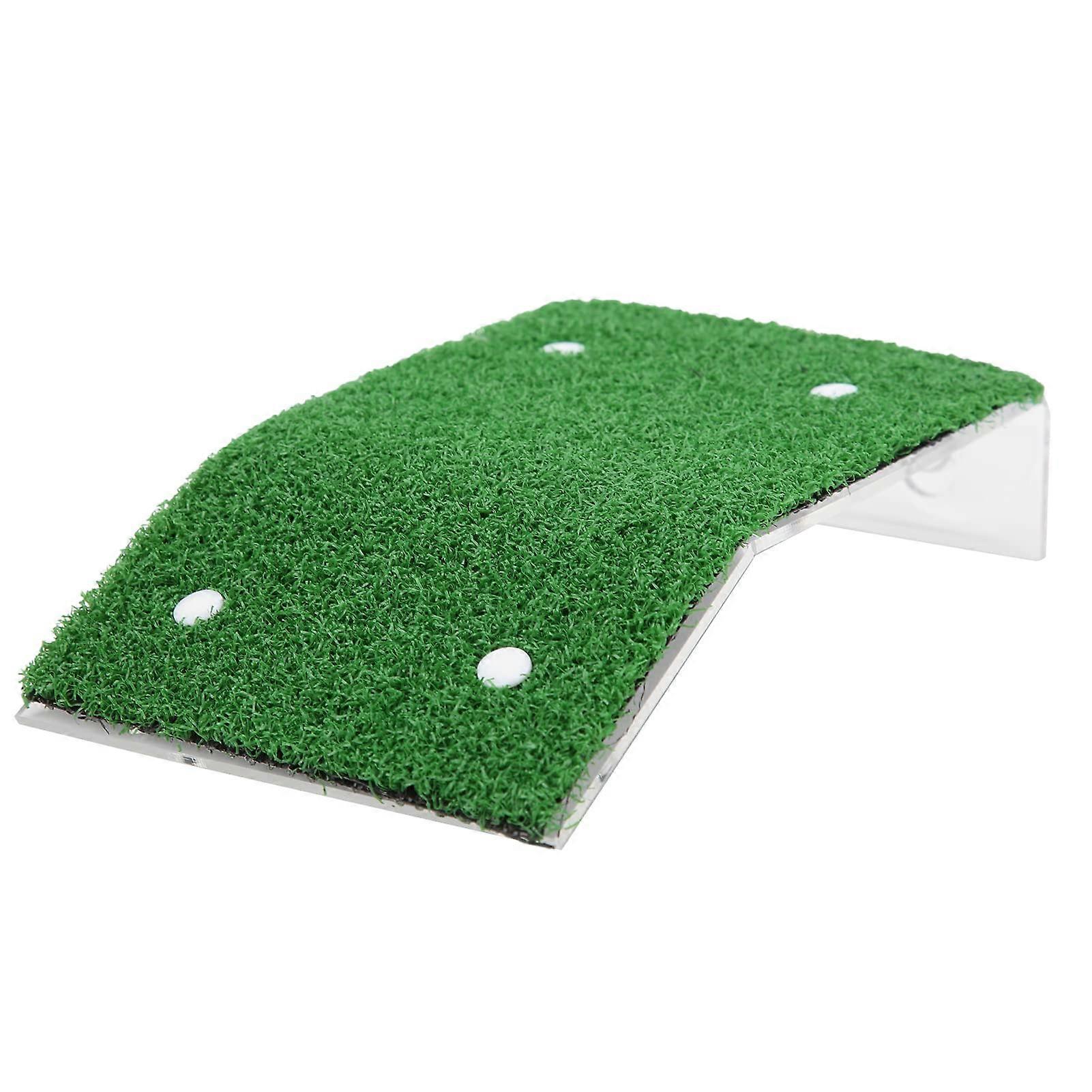 Reptile Dock Platform for Aquariums, 85x45x15 cm, Floating Ramp with Artificial Grass, Climbing Ladder for Small Pets