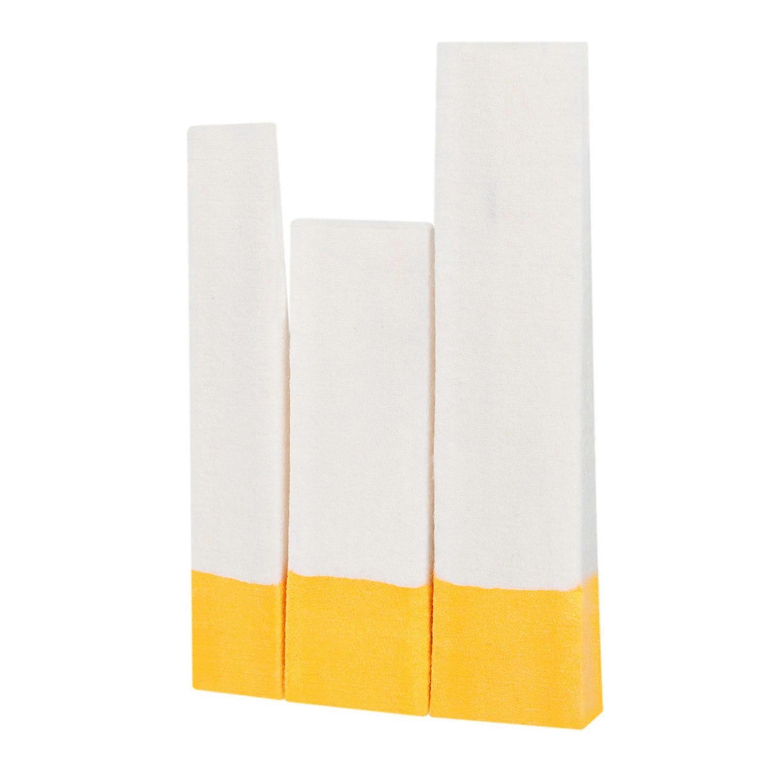 3 Pcs Professional Piano Mute Blocks Wool Felt Wedges Muffler Block Piano Tuning Wedges Piano Repair Tools Easy to Use Multicolor