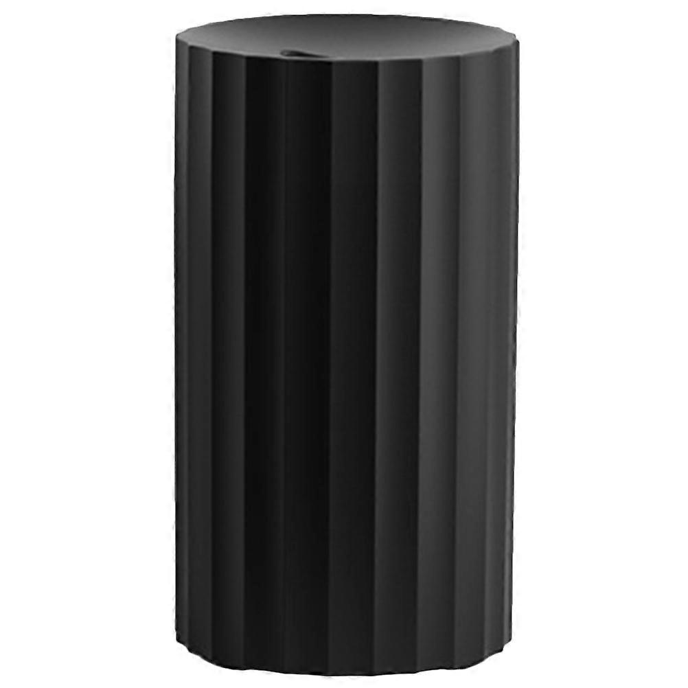 Desktop Humidifiers Essential Oil Diffuser Simulated Flame Lighting Effect Home Office Equipment Black 1Set