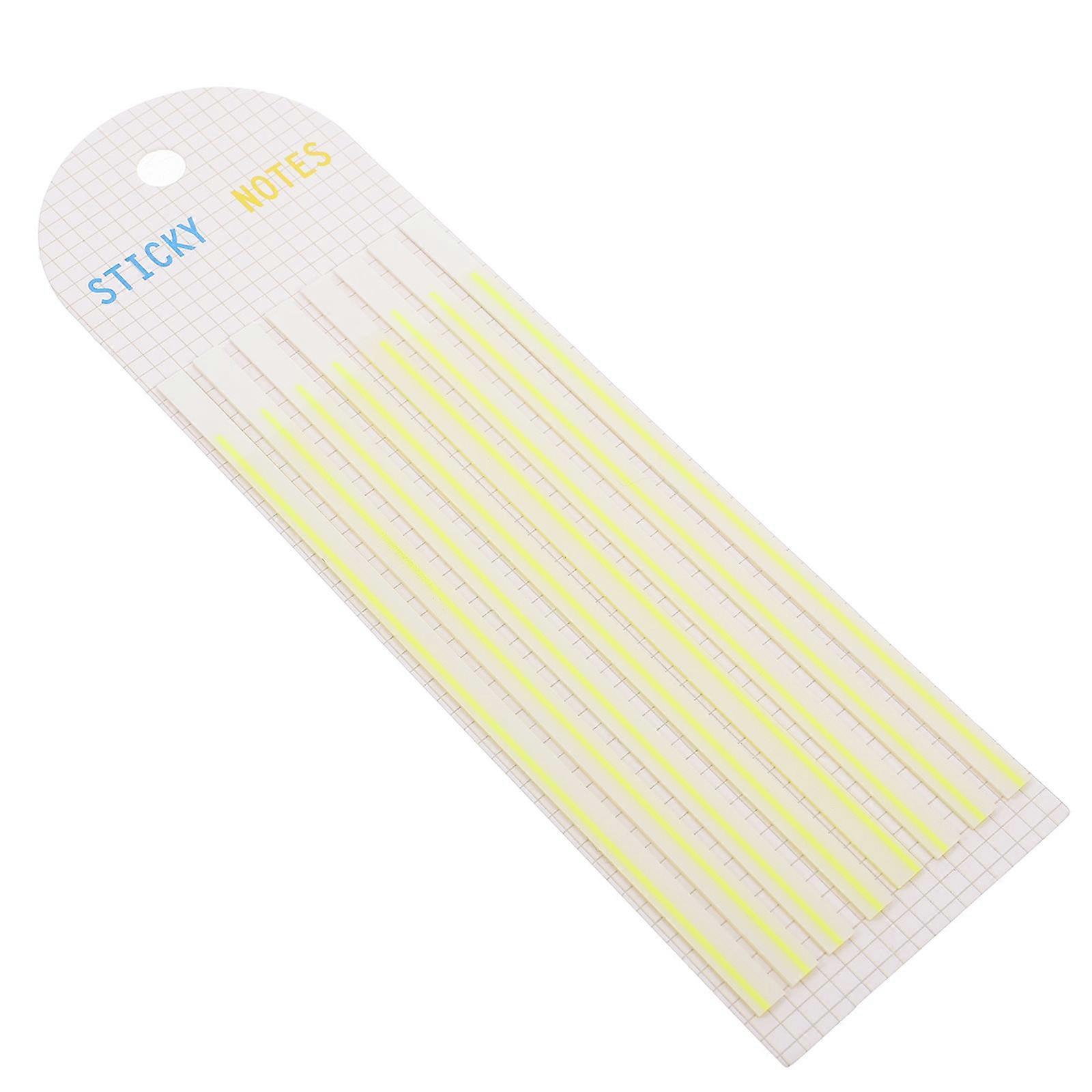 Highlighter Tapes Long Page Tabs Sticky Strips Books Reading Studying Teaching PET Page Marking Book Annotation 1Set