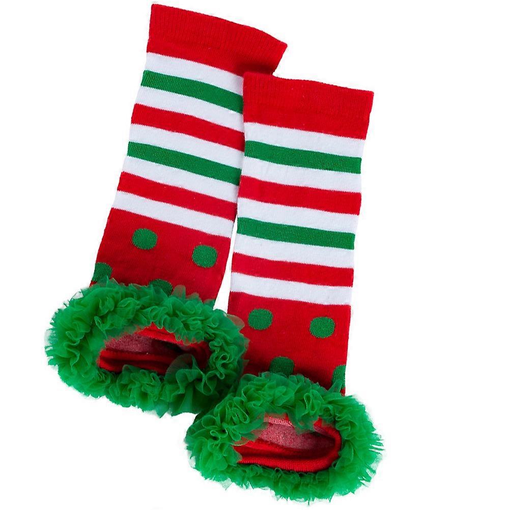 Festival Socks Cover For Kids Durable Breathable Multi-Colored 33x10cm 1 Pair