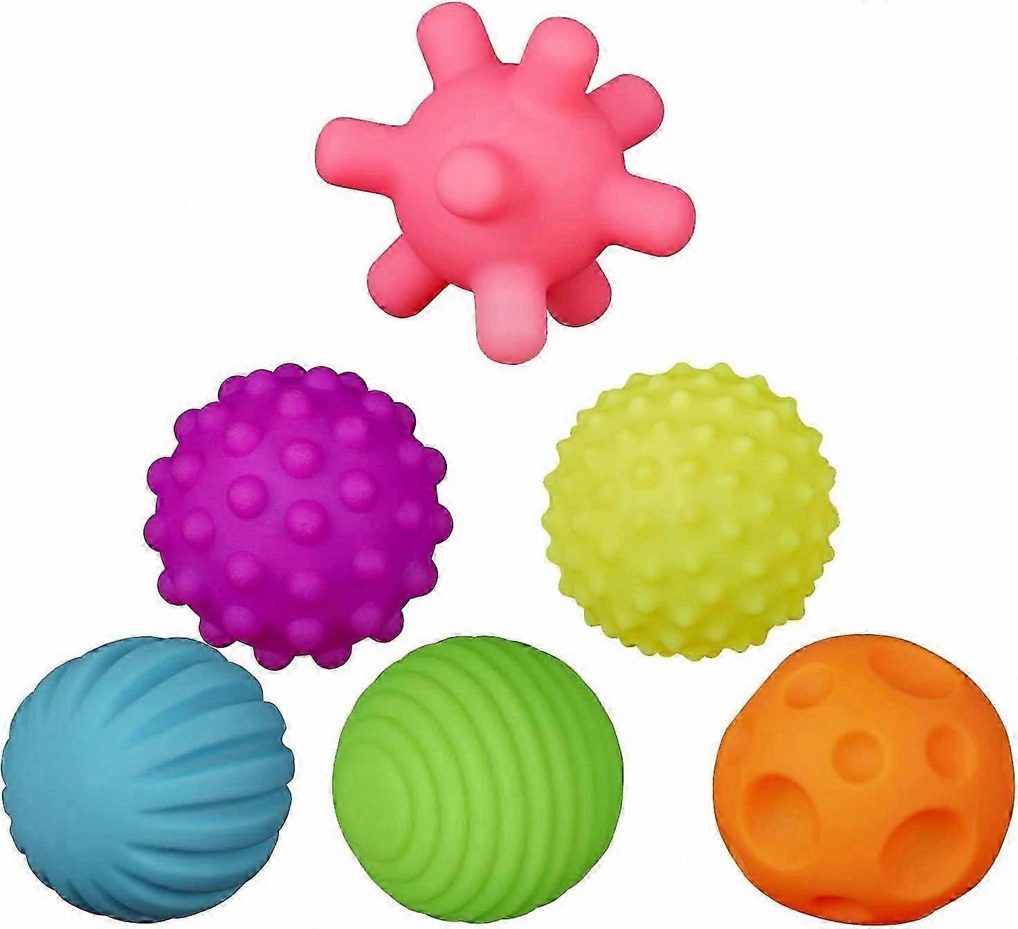 Bouncing Pet Toy Balls, 6 Pack, Durable and Floatable for Interactive Play, Swim, Chase, and Training Activities