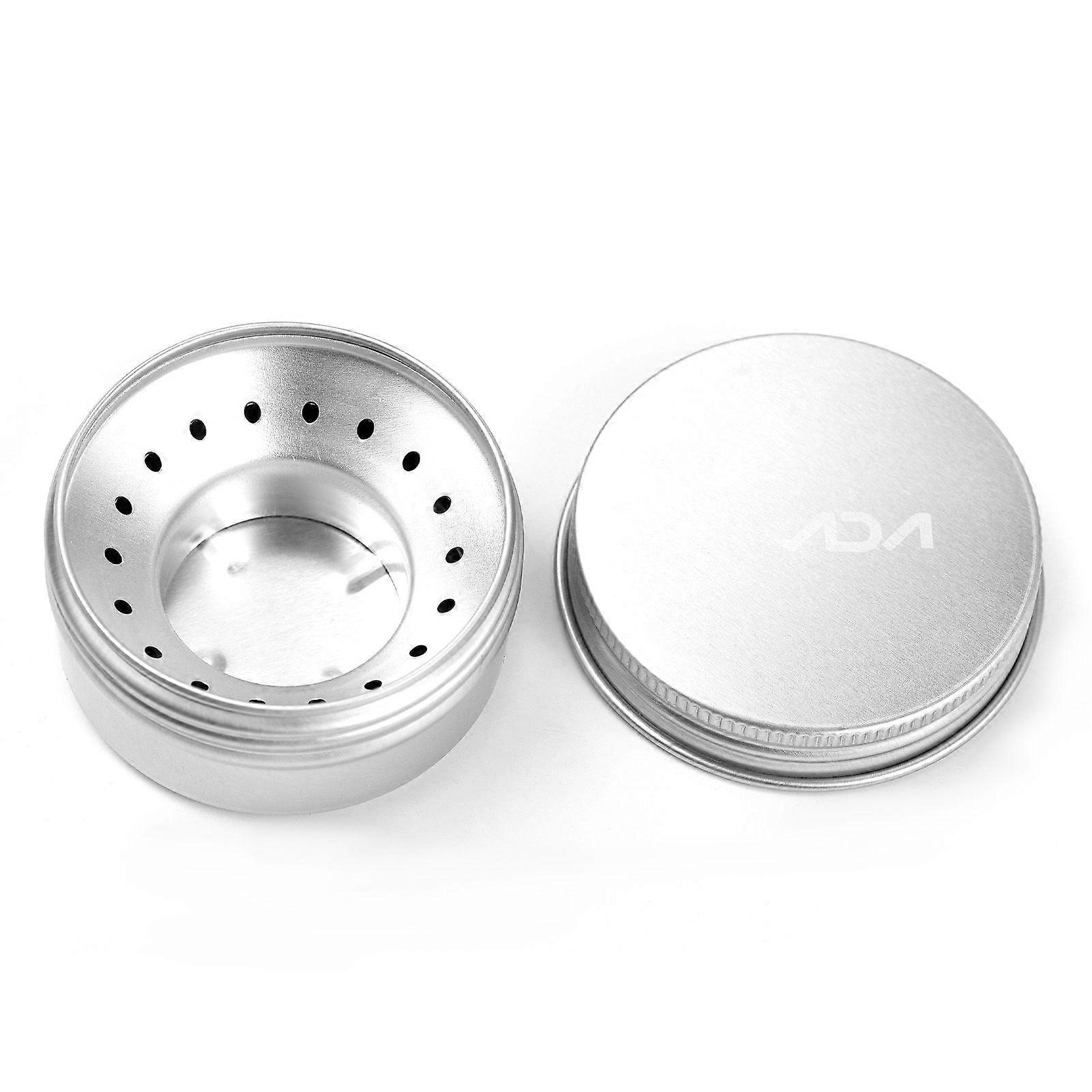 Mini Backpacking Stove 40ml Aluminum Alcohol Burner with Small Stainless Steel Windshield Portable Camp Stove for Camping Hiking Survival
