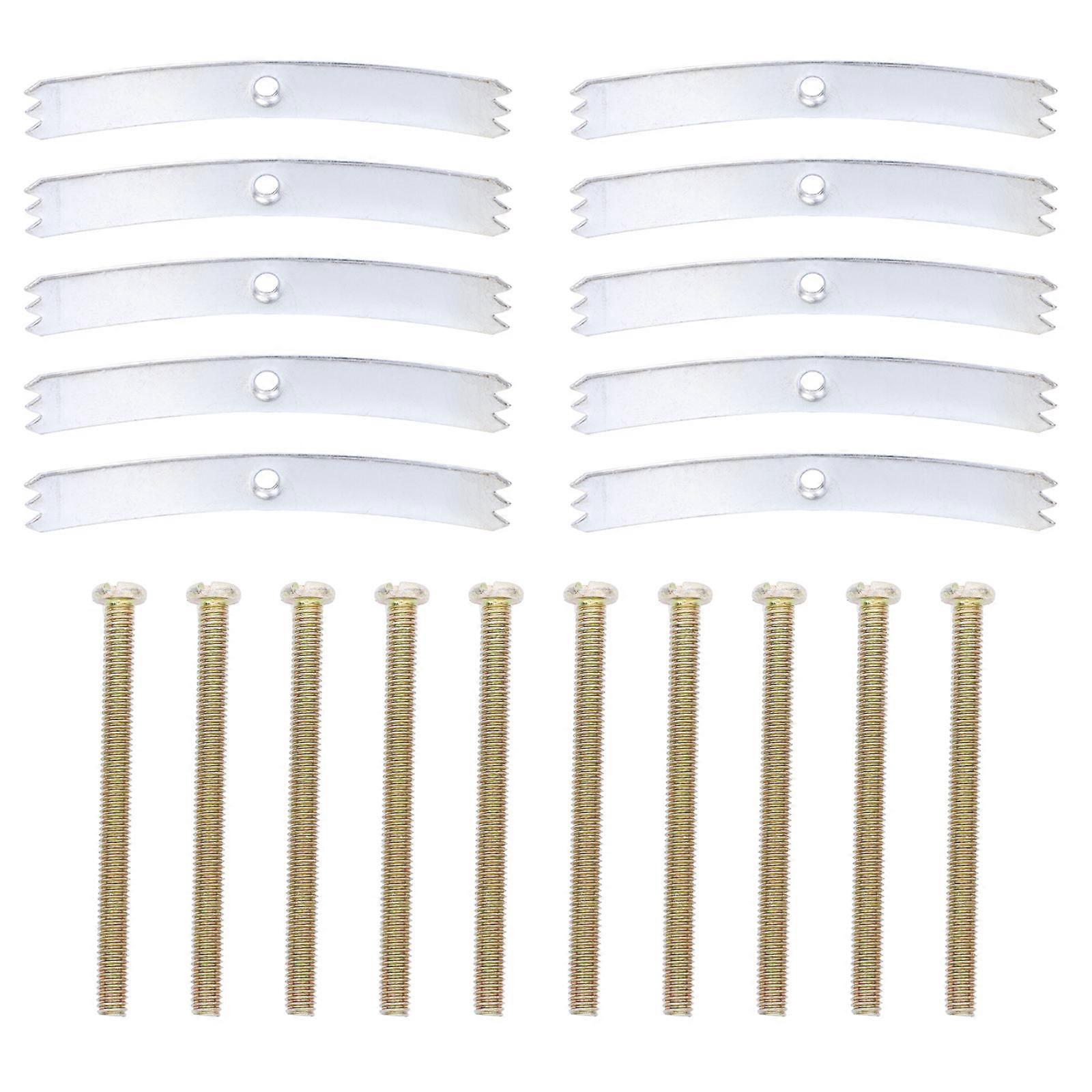 86 Type Switch Socket Repair Tools Kit for Electrical Repairs with 20Pcs Galvanized Iron Components for Effective Fixing