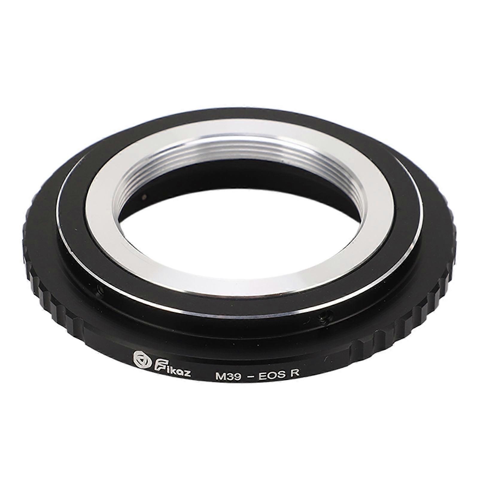 Fikaz Lens Mount Adapter M39 to R Lens Converter Aluminium Alloy Manual Focus for R RP Ra R5 R6 R3 R5C R7 Camera M39 Lens RF Mount Camera