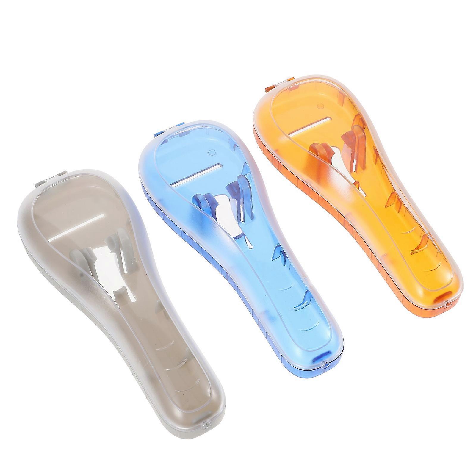 3Pcs Storage Boxes for Travel Organizers Bags in Assorted Colors