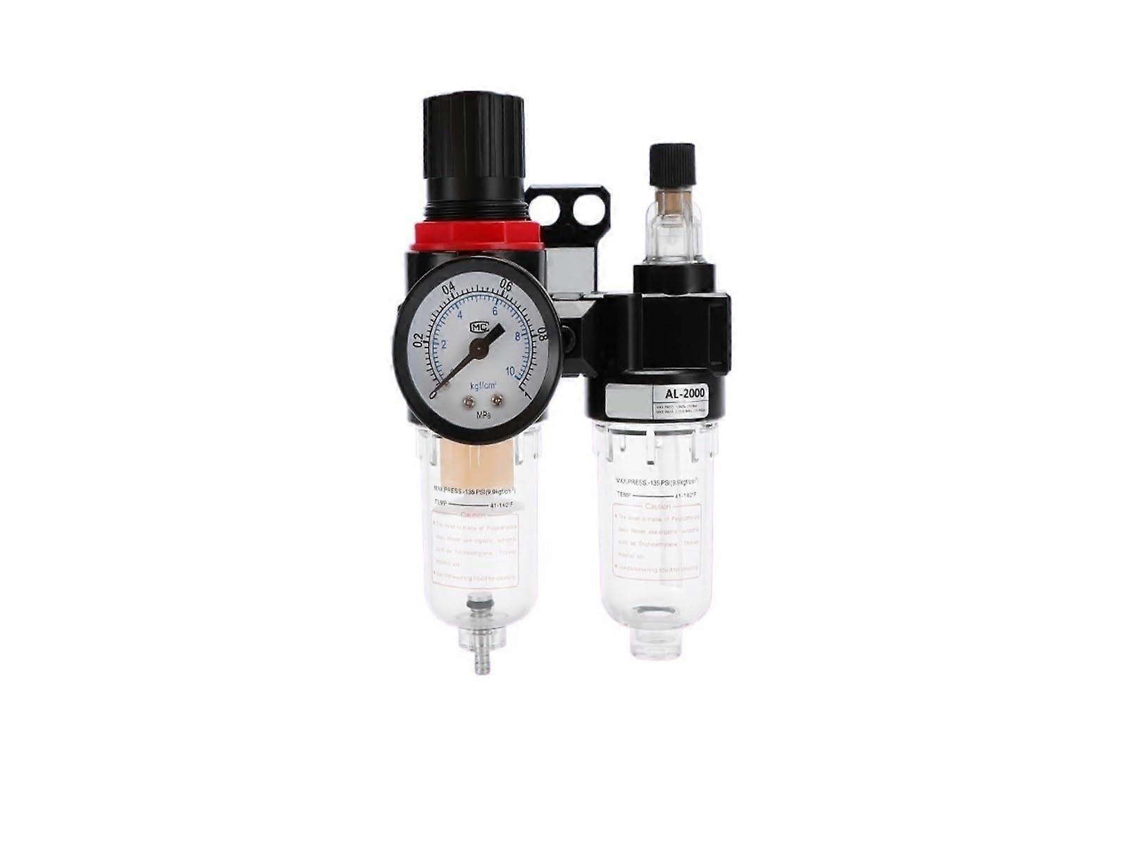 Inline Oil Water Separator Air Filter AFC2000 Pressure Regulator