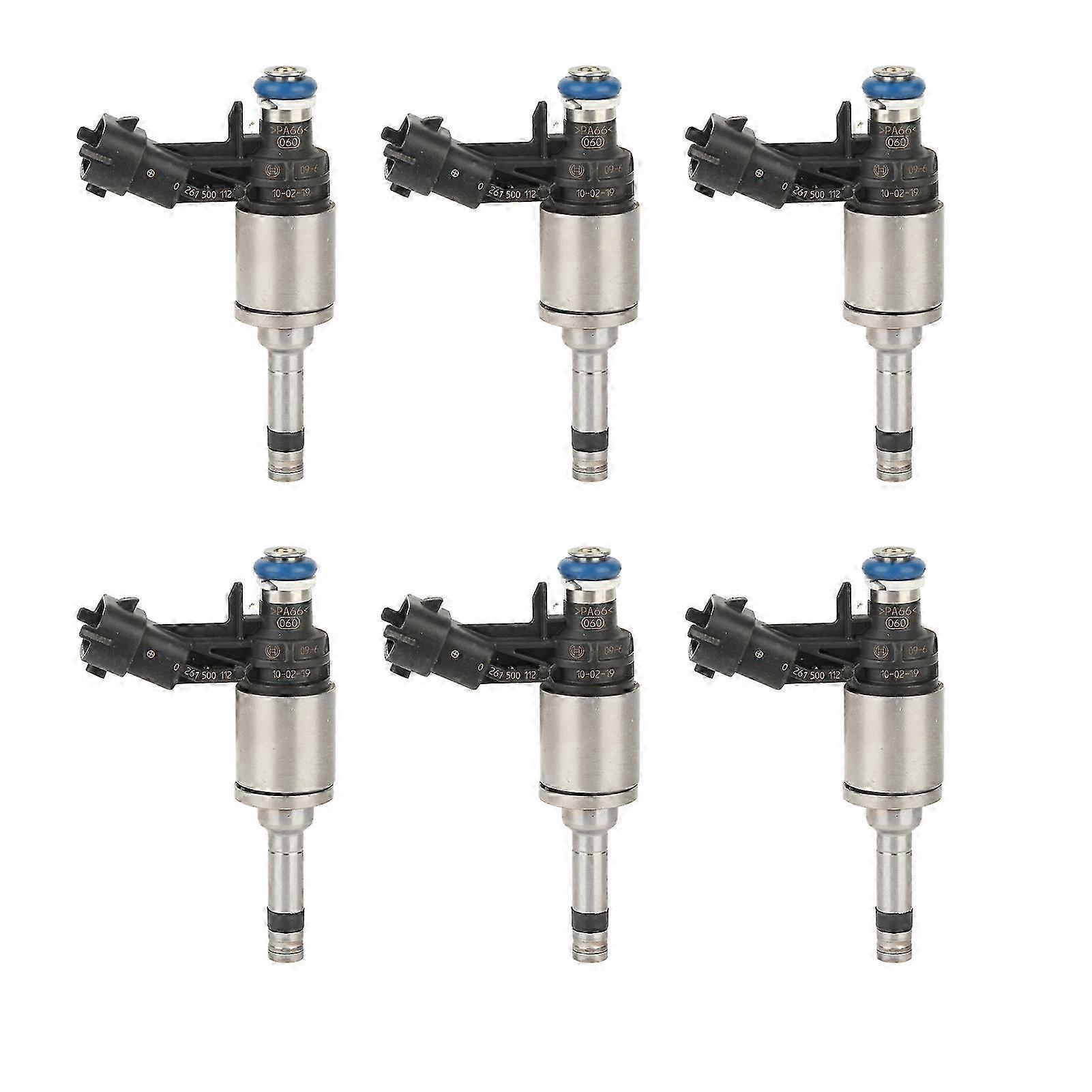 6PCS Fuel Injector 0261500303 High Performance for suitable brands 3.6L V6 Gas 2012 to 2016