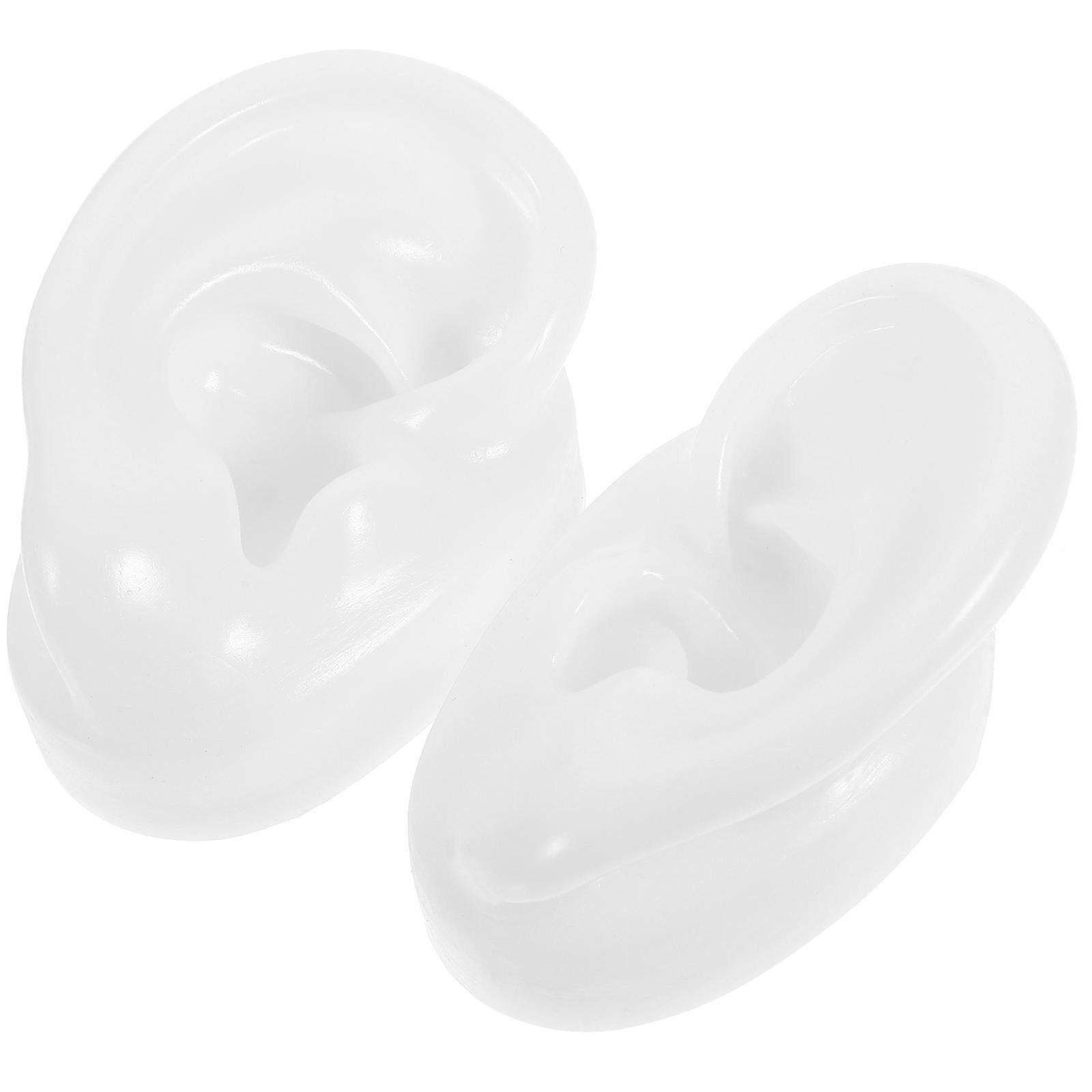 Silicone Ear Model for Acupoint Learning and Practice Ideal for Home Use inch