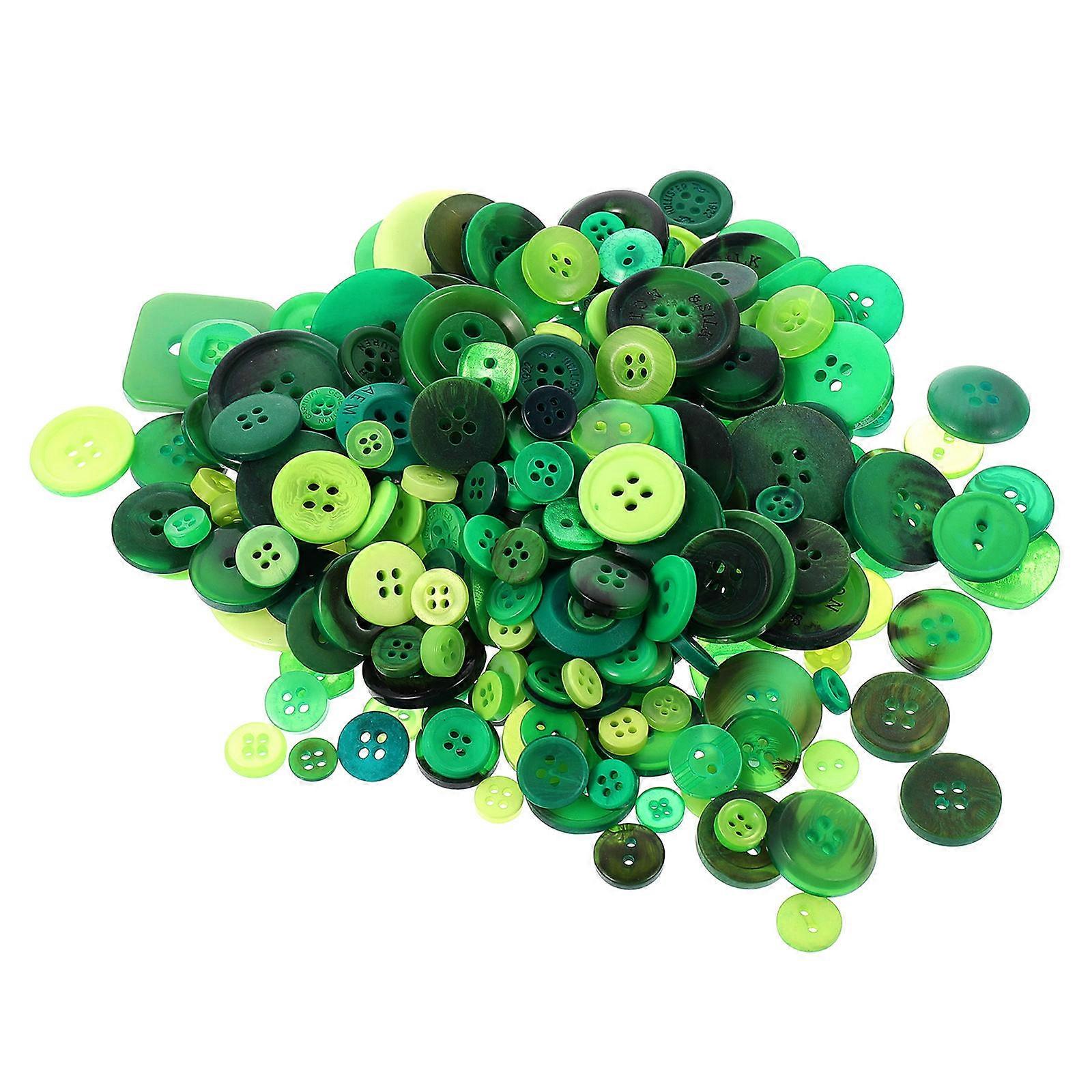 Colored Resin Buttons 1 Set For Handmade Crafts And Sewing Projects Featuring Unique Designs And Various Sizes Ideal For DIY Decoration 600 Pieces