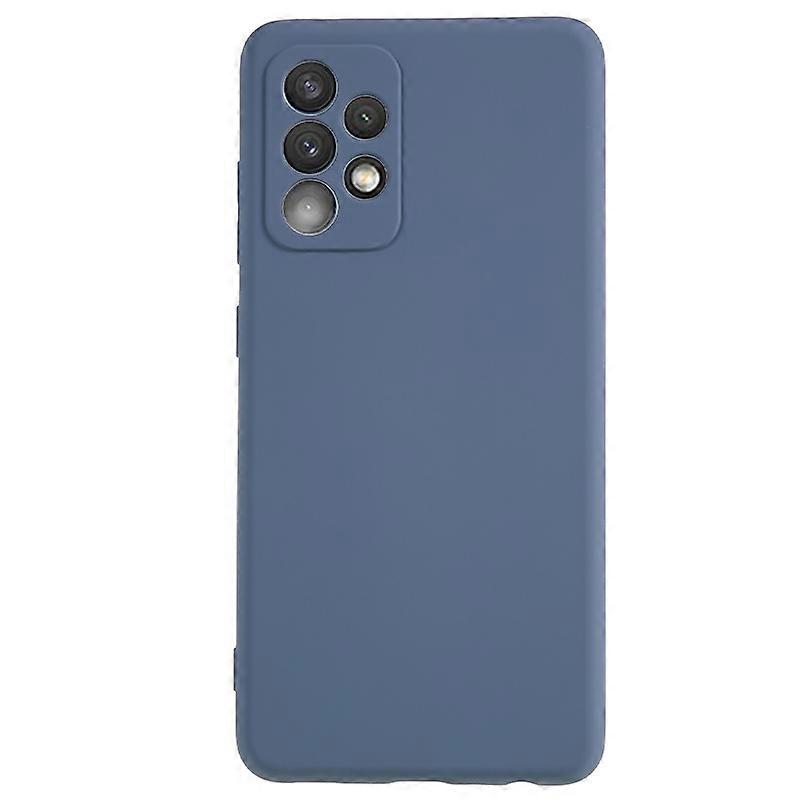 Pour Samsung Galaxy A52 4G 5G A52s 5G Caoutchouté Coque de téléphone Fibre Doublure TPU Couverture Arrière - Lavande Gr