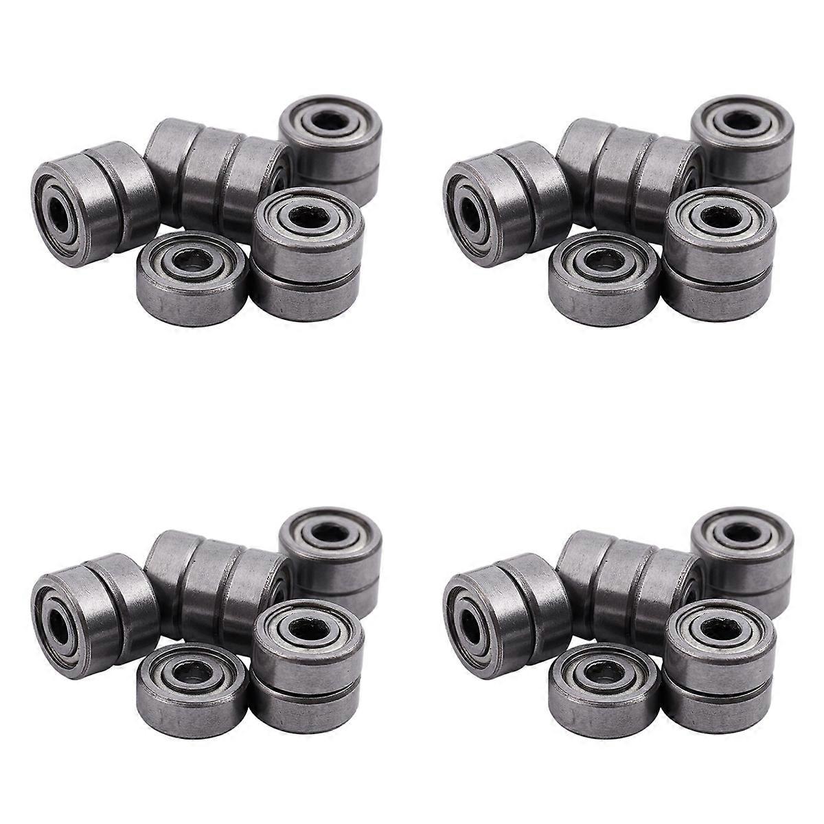 40 Pieces Miniature Radial Ball Bearings 623ZZ 3X10X4mm for RC Car