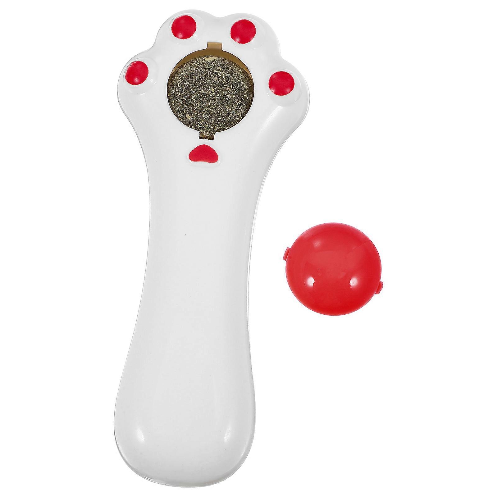 Cat Grooming Toy With Catnip Ball For Indoor Cats Entertainment Dual-purpose 1Pcs