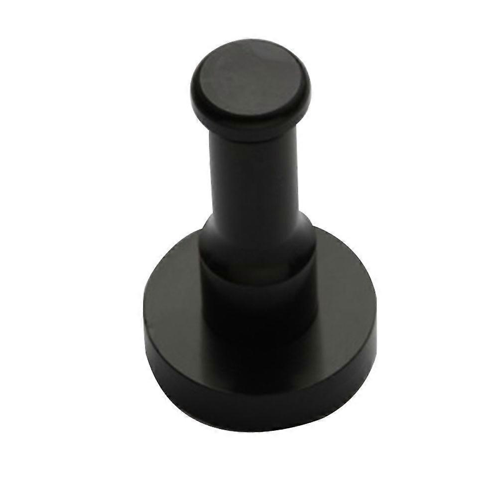 Space Aluminum Door Hook for Home Hooks Single Black Wall Hook