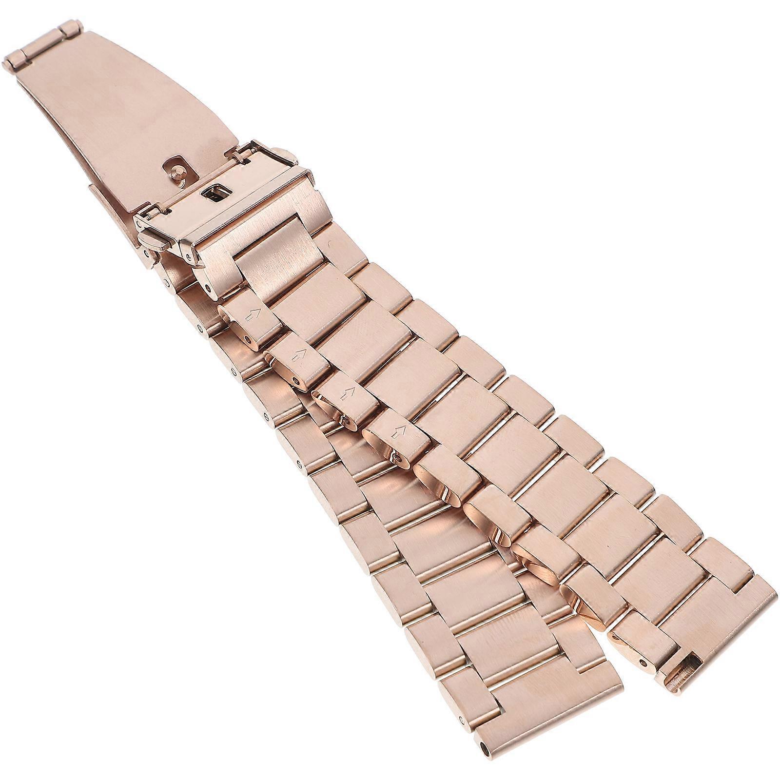 Robust Metal Watch Straps, Easy Installation, Compatible with Modern Watches