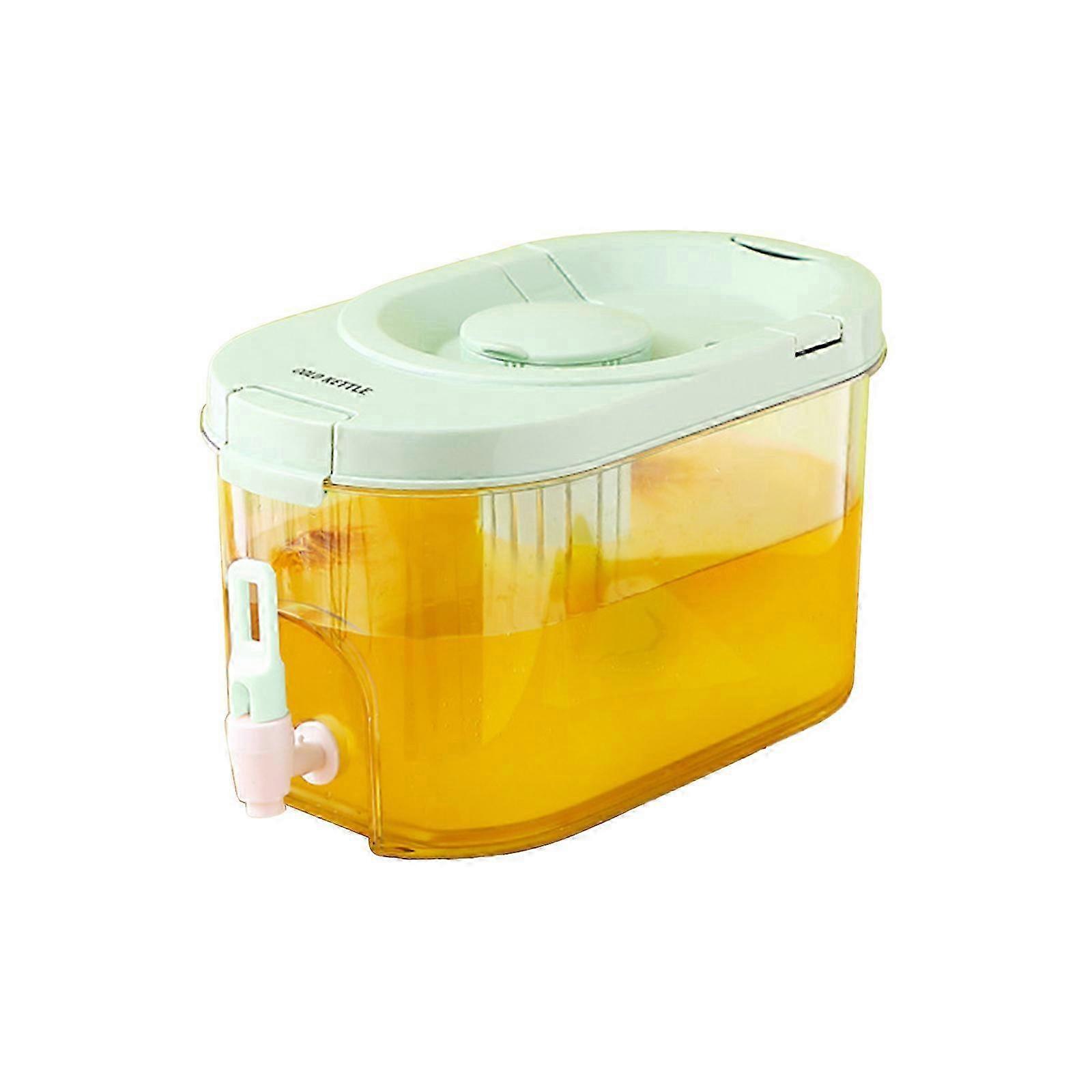 Cold Bubble Juice Bucket High Temperature Resistant Cooling Kettle For Refrigerator Cold Water Bucket With Tap 2025