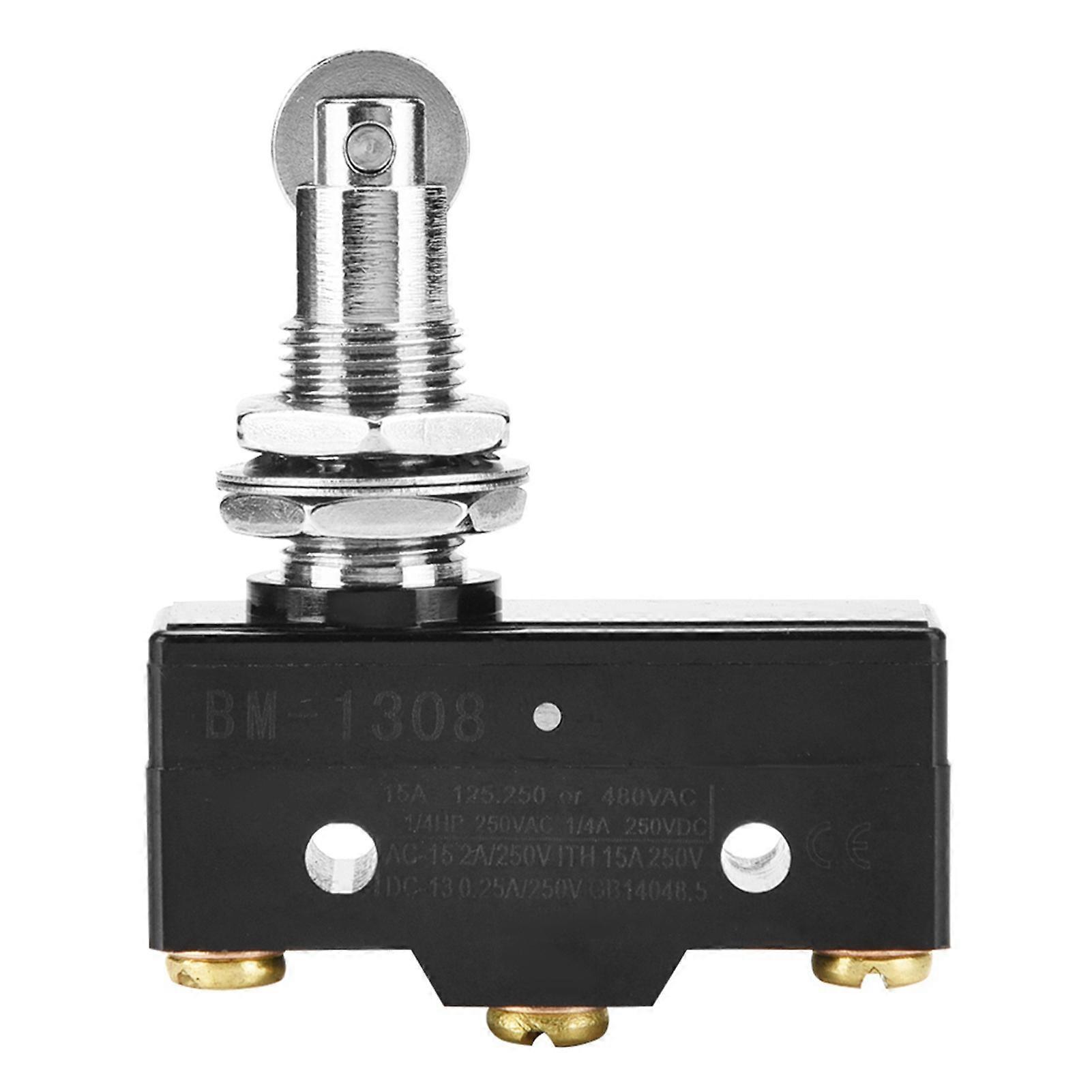 1Pc Micro Switch Momentary Limit Switch Snap Action Silver Contacts (BM-1308)