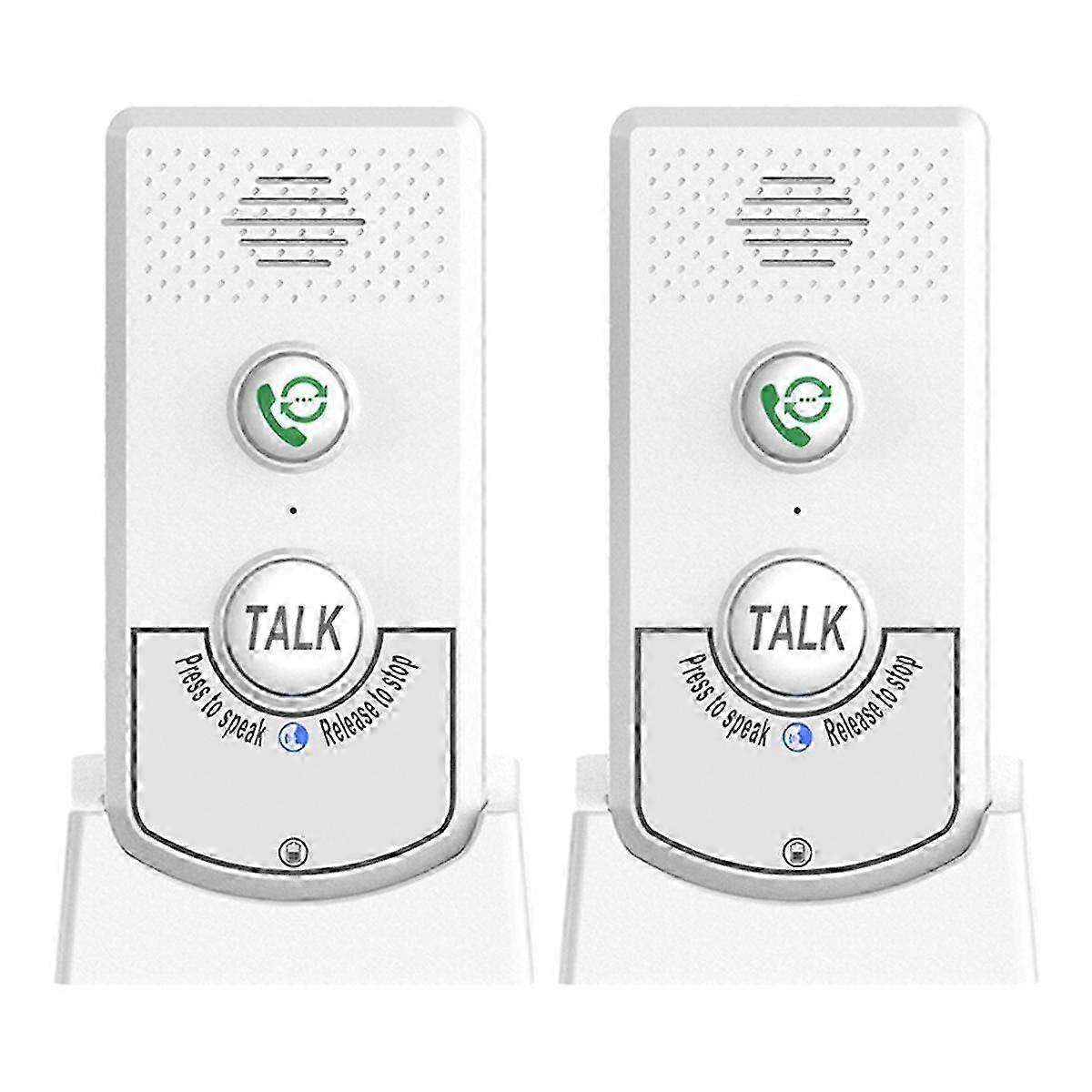 Intercoms Wireless for Home Voice Bidirectional Caller Home Ultra Long Distance Wireless Voice Interphone Elderly Caller-Good