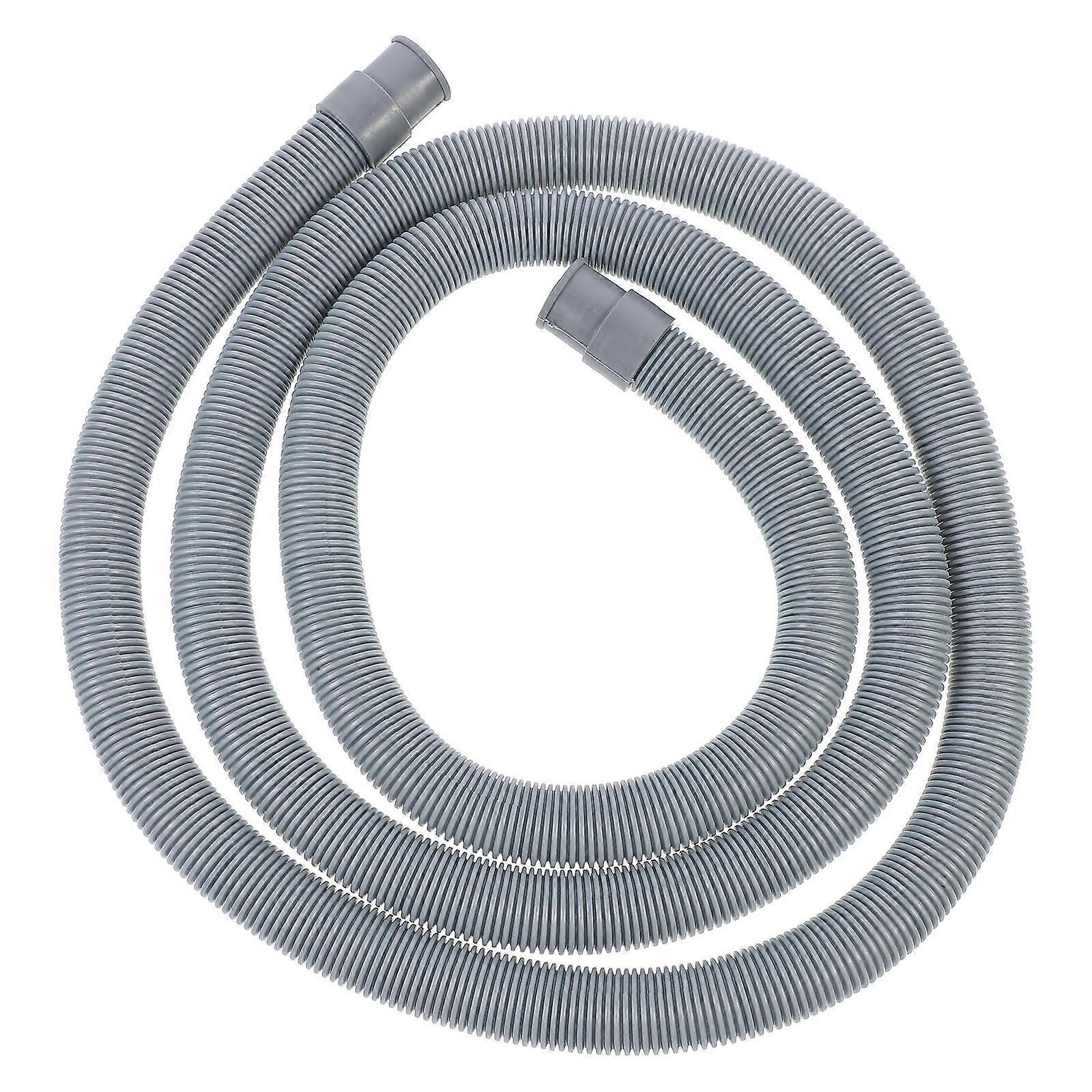 Washing Machine Drain Hose for Water Drainage Flexible EVA PE Material Grey Color 2 Meter