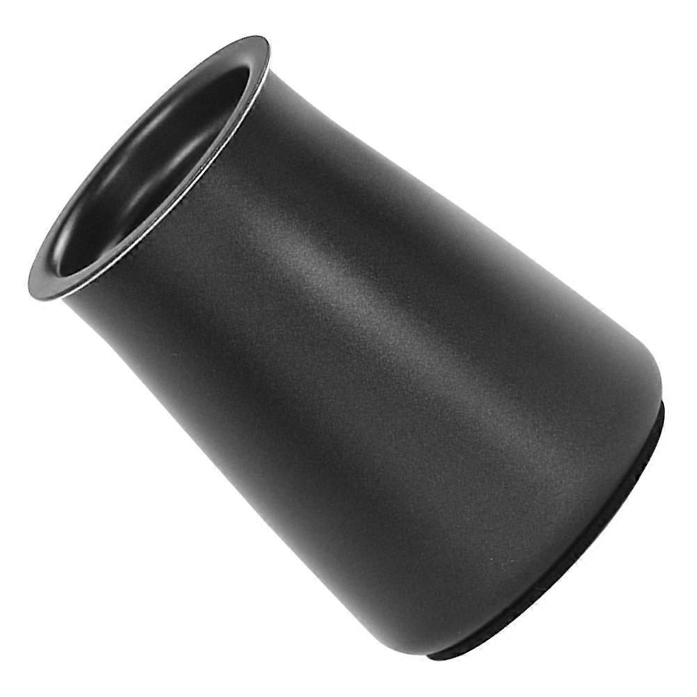 Coffee Powder Sieve Stainless Steel Filter Cup Ideal For Brewing Coffee With Black Non-slip Base 1Pcs