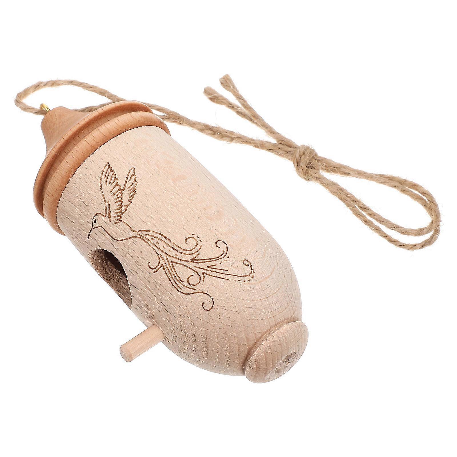 Wooden Bird Feeder for Outdoor Use Made of Durable Plastic with Compact Size