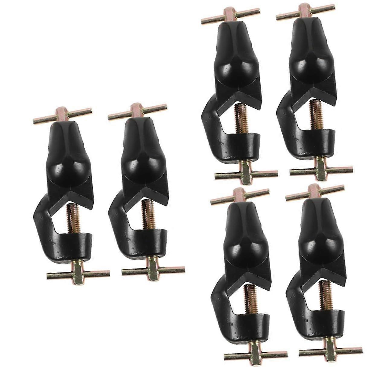 3 Cross Clip Table Clamps Fixed Clip Holding Clamp Versatile Tool Stable Clamp Stand