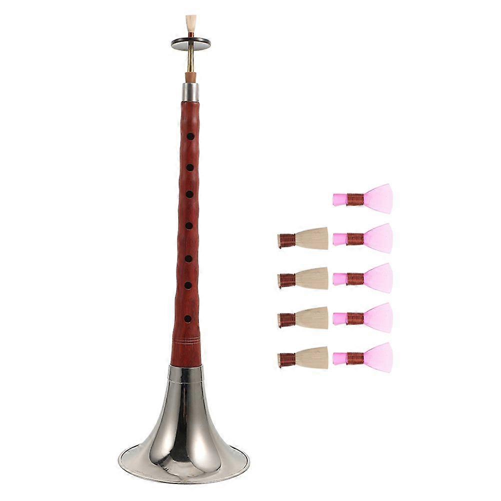 1 jeu pour débutants A Key Suona Rosewood-made Suona instrument ethnique à vent
